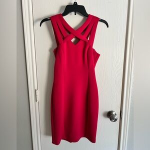 Hot Pink Guess bodycon dress
